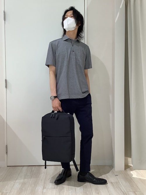 ビジカジ　リュック　ネイビー Ace ビジネスリュック メンズ レディース バックパック ビジネス
