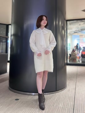 モユク札幌店さん(レディース・150cm)の冬コーディネート