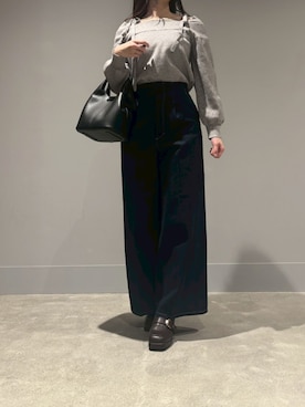 モユク札幌店さん（レディース・158cm）の冬コーディネート