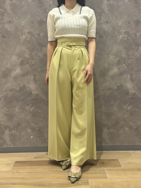 モユク札幌店さん（レディース・158cm）の春コーディネート