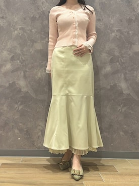 モユク札幌店さん（レディース・158cm）の春コーディネート