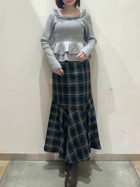 モユク札幌店さん（レディース・150cm）の冬コーディネート