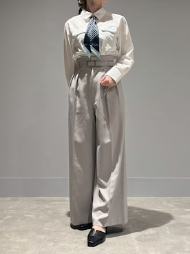 モユク札幌店さん(レディース・158cm)の冬コーディネート