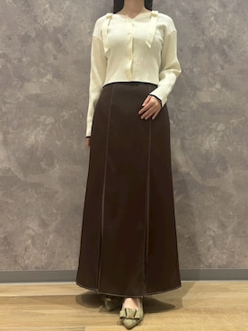 モユク札幌店さん(レディース・158cm)の春コーディネート