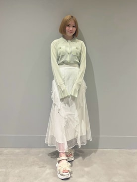 モユク札幌店さん（レディース・150cm）の春コーディネート