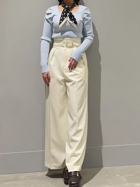 モユク札幌店さん(レディース・159cm)の冬コーディネート