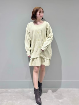 「31 Sons de mode（トランテアン　ソン　ドゥ　モード）のアイテム」を使った、モユク札幌店さん（レディース・150cm）の冬コーディネート