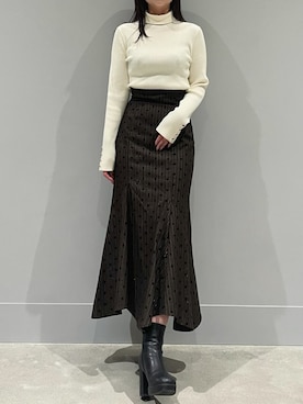 「31 Sons de mode（トランテアン　ソン　ドゥ　モード）のアイテム」を使った、モユク札幌店さん（レディース・159cm）の冬コーディネート