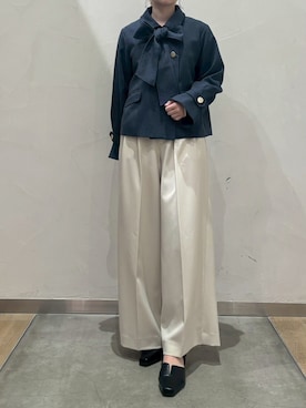 モユク札幌店さん（レディース・158cm）の冬コーディネート