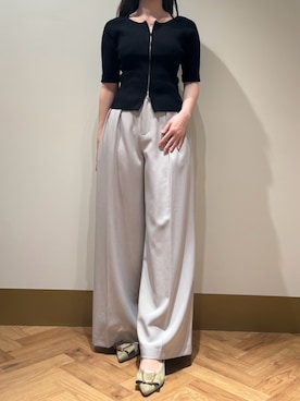 モユク札幌店さん（レディース・158cm）の春コーディネート