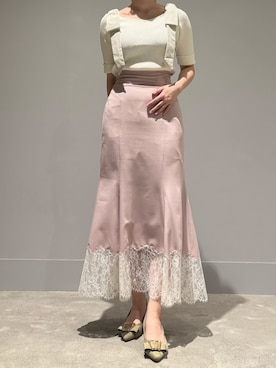 モユク札幌店さん(レディース・158cm)の春コーディネート