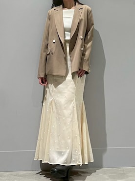 モユク札幌店さん(レディース・159cm)の冬コーディネート