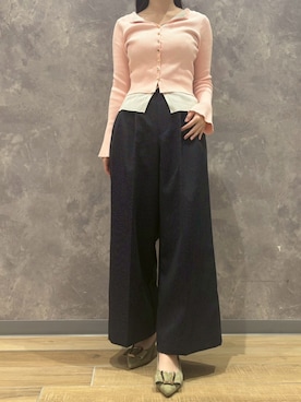 モユク札幌店さん(レディース・158cm)の春コーディネート