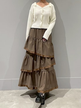 「31 Sons de mode（トランテアン　ソン　ドゥ　モード）のアイテム」を使った、モユク札幌店さん（レディース・159cm）の春コーディネート