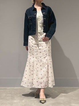 モユク札幌店さん(レディース・158cm)の春コーディネート