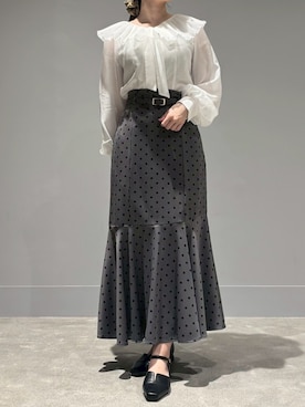 モユク札幌店さん(レディース・158cm)の冬コーディネート