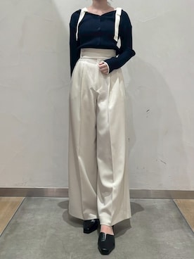 モユク札幌店さん（レディース・158cm）の冬コーディネート