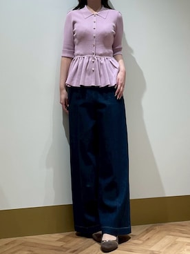 モユク札幌店さん(レディース・159cm)の春コーディネート