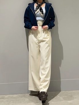 モユク札幌店さん(レディース・159cm)の冬コーディネート