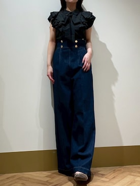 モユク札幌店さん(レディース・159cm)の春コーディネート