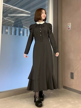 「31 Sons de mode（トランテアン　ソン　ドゥ　モード）のアイテム」を使った、モユク札幌店さん（レディース・150cm）の冬コーディネート