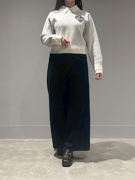 モユク札幌店さん（レディース・158cm）の冬コーディネート