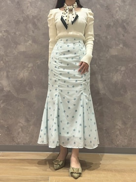 モユク札幌店さん(レディース・158cm)の春コーディネート