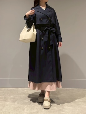 モユク札幌店さん（レディース・158cm）の冬コーディネート