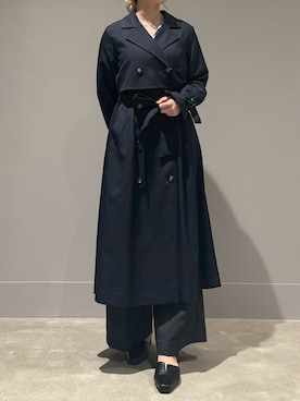 モユク札幌店さん（レディース・158cm）の冬コーディネート