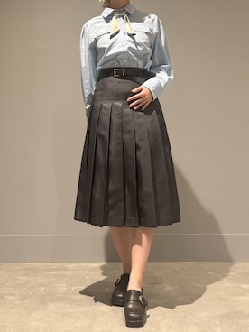 モユク札幌店さん（レディース・158cm）の春コーディネート