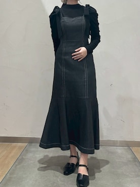 モユク札幌店さん(レディース・158cm)の冬コーディネート