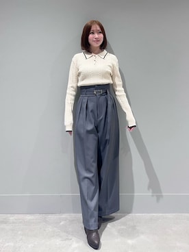 「31 Sons de mode（トランテアン　ソン　ドゥ　モード）のアイテム」を使った、モユク札幌店さん（レディース・150cm）の冬コーディネート