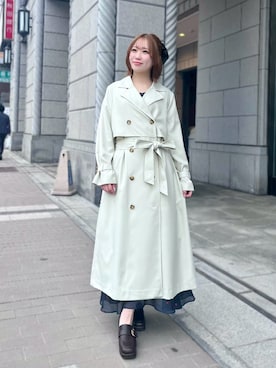 モユク札幌店さん（レディース・150cm）の冬コーディネート