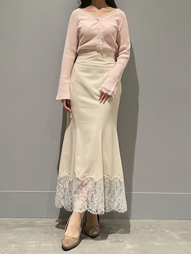 モユク札幌店さん（レディース・159cm）の春コーディネート