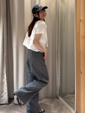 harunaさん(レディース・160cm)の夏コーディネート
