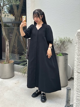 「アイテム（ワンピース/ドレス）」を使った、　harunaさん（レディース・159cm・20代）の秋コーディネート