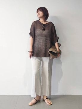 ISHIIさん(レディース・166cm)の春コーディネート
