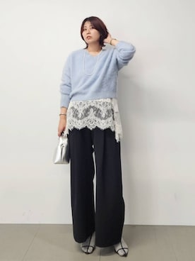 「アイテム（ソックス/靴下）」を使った、ISHIIさん（レディース・166cm・30代）の秋コーディネート