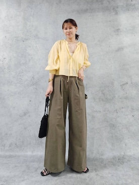 ISHIIさん（レディース・166cm）の夏コーディネート