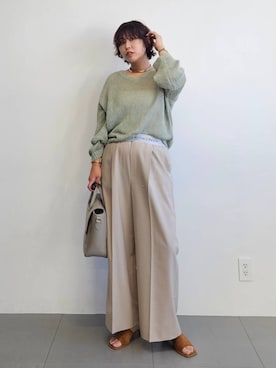 ISHIIさん（レディース・166cm）の冬コーディネート