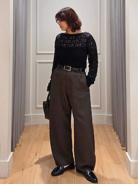 「アイテム（キャミソール）」を使った、ISHIIさん（レディース・166cm・30代）の秋コーディネート