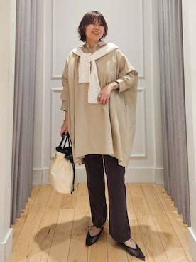 ISHIIさん（レディース・166cm）の春コーディネート