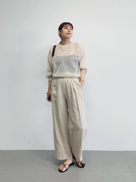 ISHIIさん（レディース・166cm）の夏コーディネート