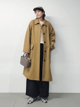 「アイテム（サンダル）」を使った、ISHIIさん（レディース・166cm・30代）の秋コーディネート