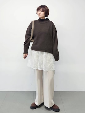 ISHIIさん（レディース・166cm）の冬コーディネート