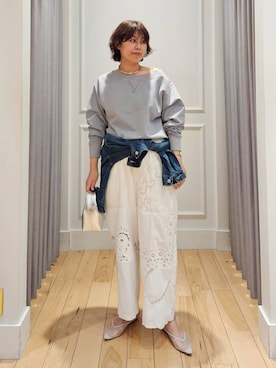 ISHIIさん（レディース・166cm）の春コーディネート