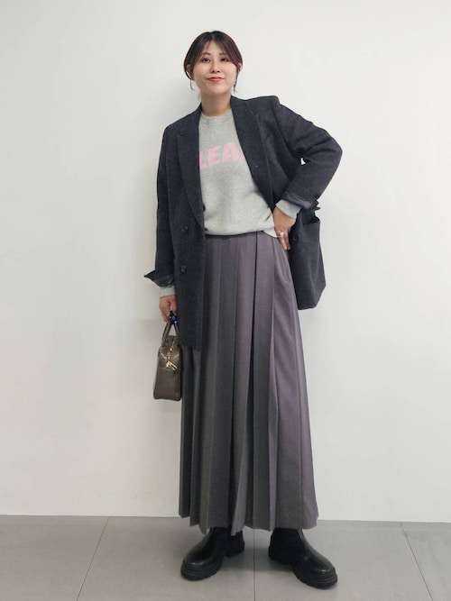 セール】ECOウールツイルダブルジャケット（テーラードジャケット