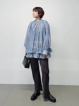 ISHIIさん（レディース・166cm）の冬コーディネート