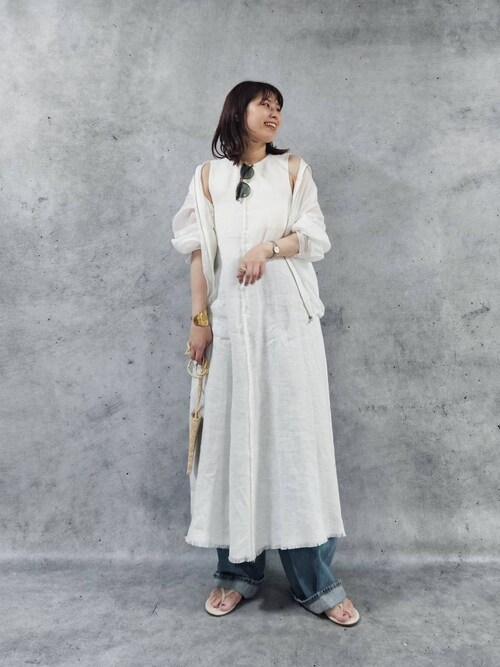BABYLONE ペリエ千葉ISHIIさんのブルゾンを使ったコーディネート