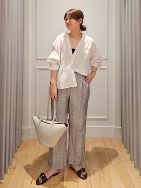 ISHIIさん（レディース・166cm）の春コーディネート